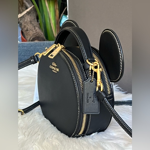 💰SOLD - CM194- Disney X Coach Mickey Mouse Ear Bag - Picture 3 of 13